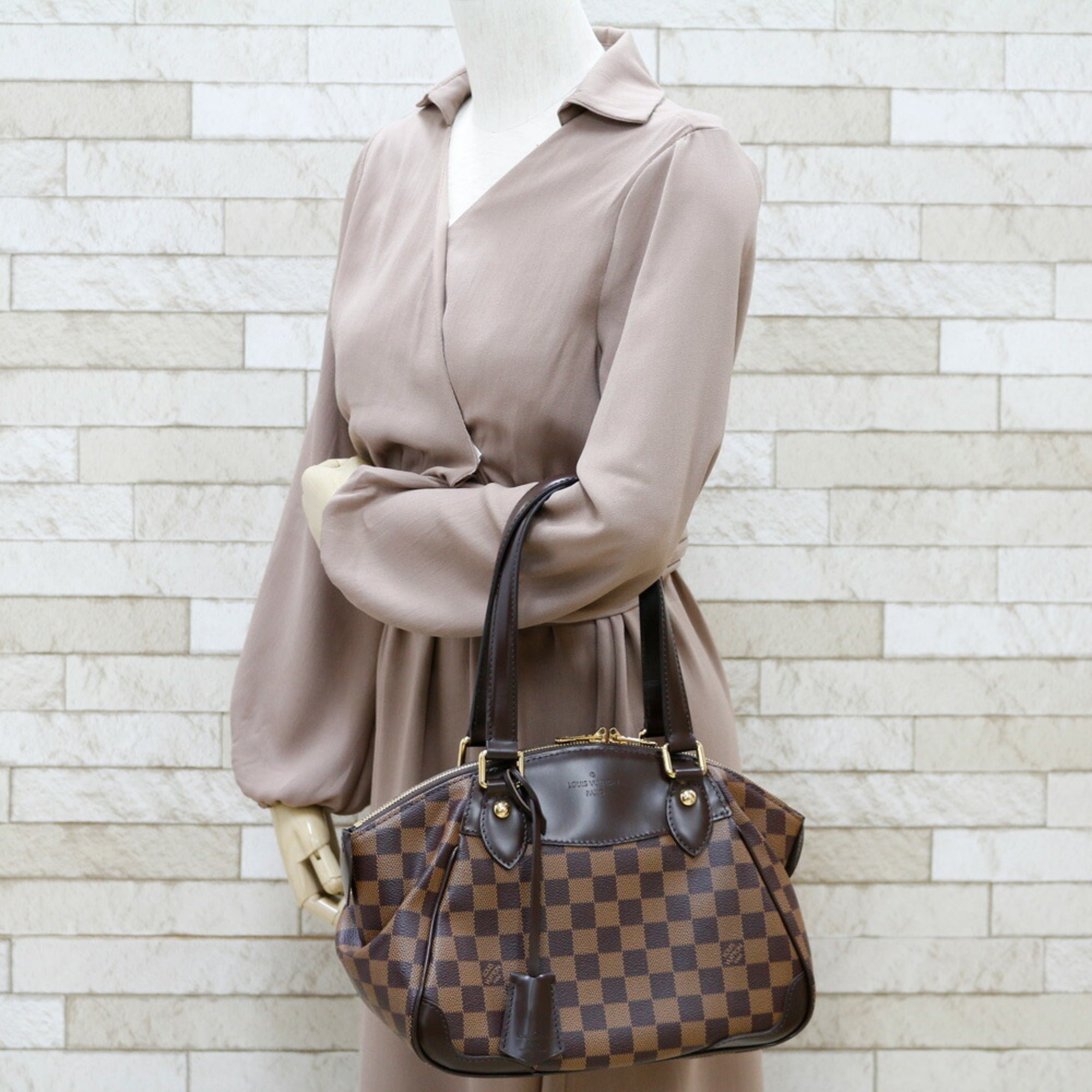 Louis Vuitton Damier Verona PM N41117 Br Ladies Canvas