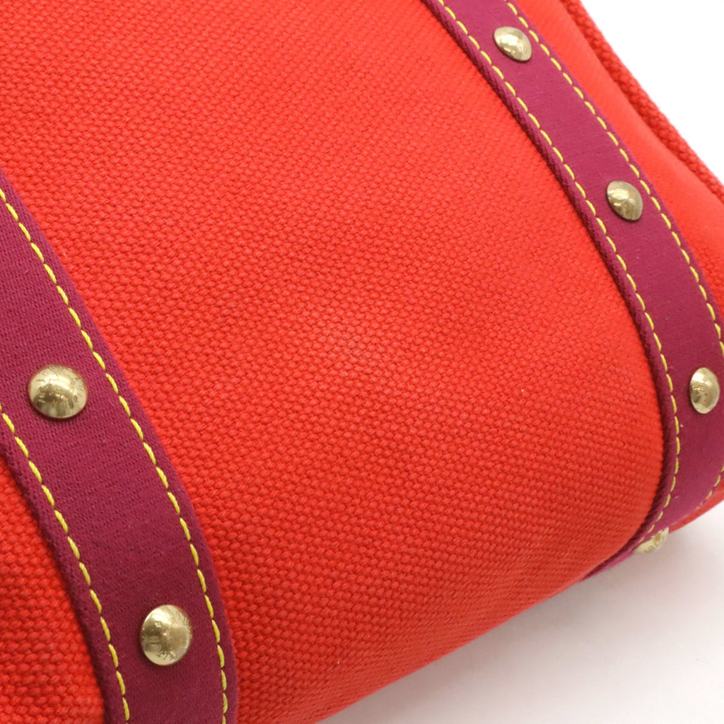 Louis Vuitton Purple Rouge Canvas Shoulder Bag Tote Bag