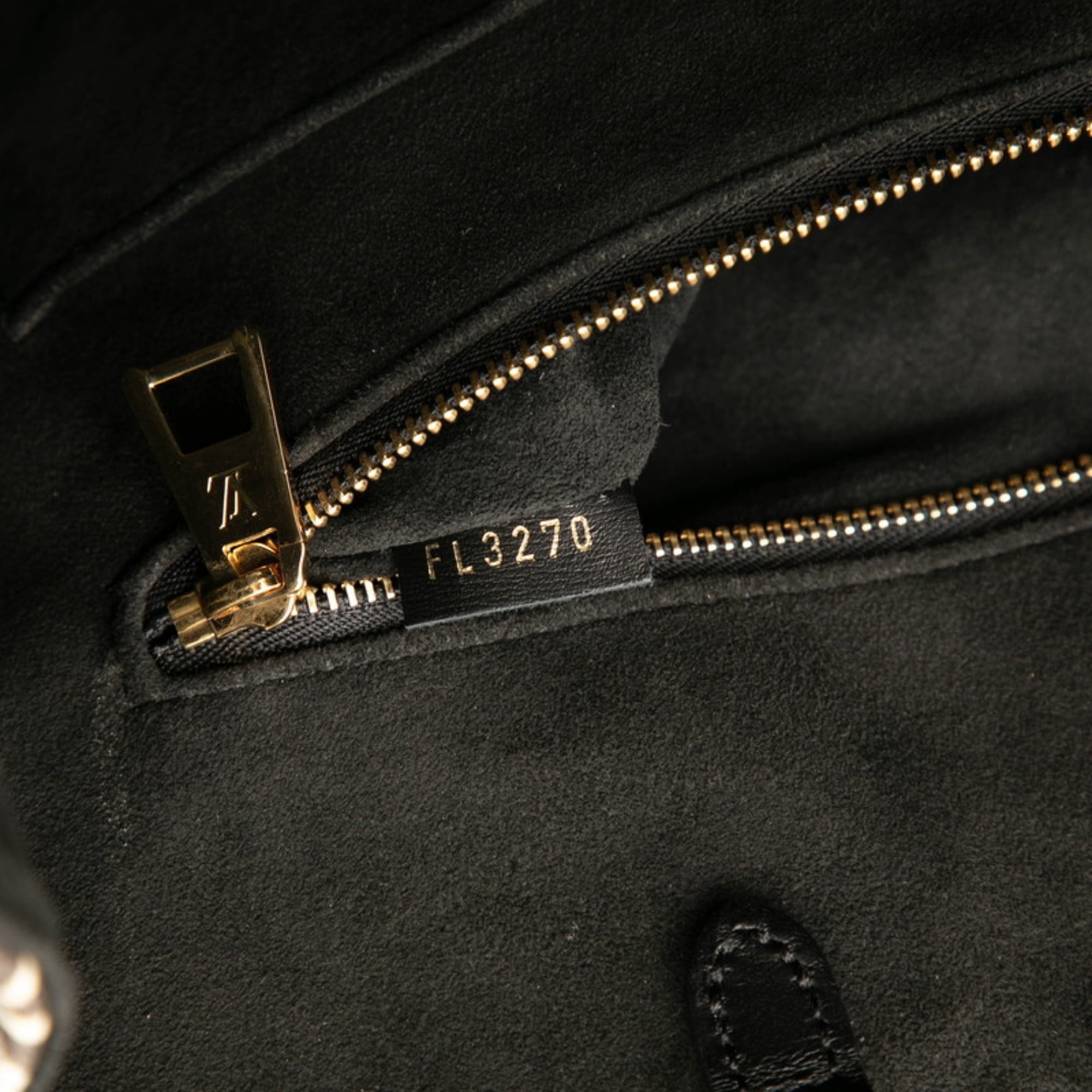 Louis Vuitton Black White Canvas Leather Handbag Tote Bag