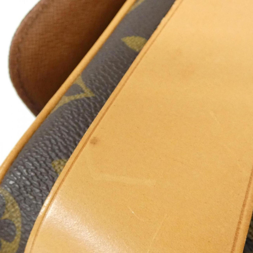 Louis Vuitton Brown Coated Canvas Shoulder Bag