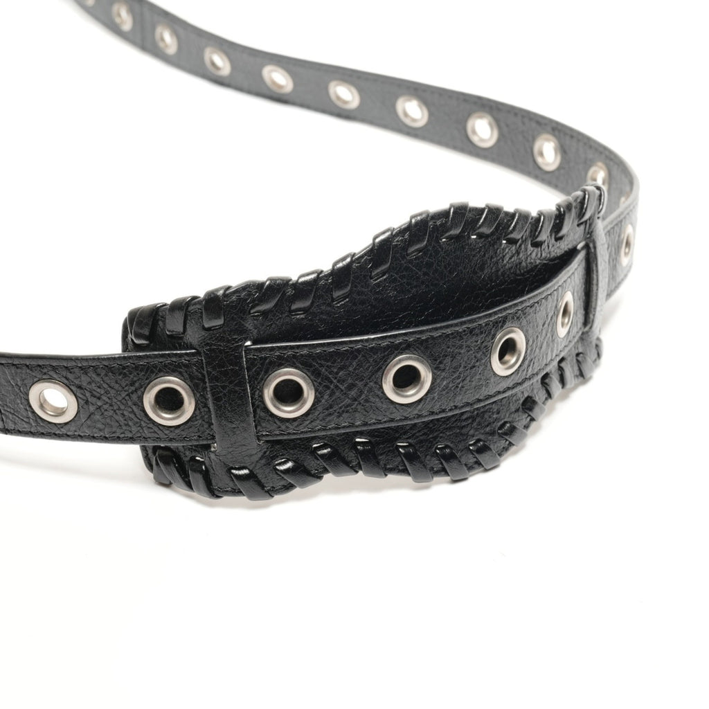 Balenciaga Black Leather Shoulder