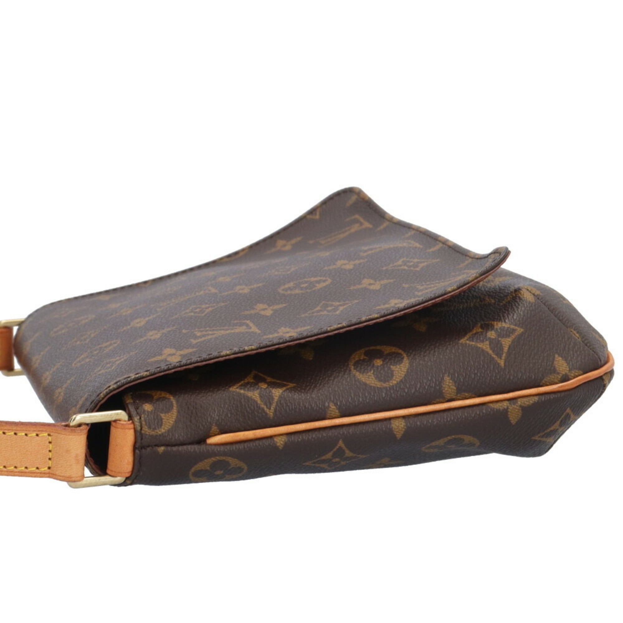 Louis Vuitton Brown Canvas Monogram Shoulder Bag