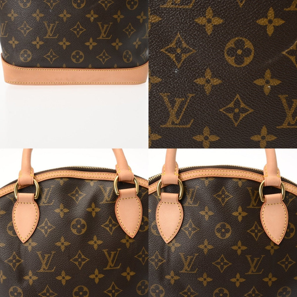 Louis Vuitton Brown Monogram Canvas Handbag