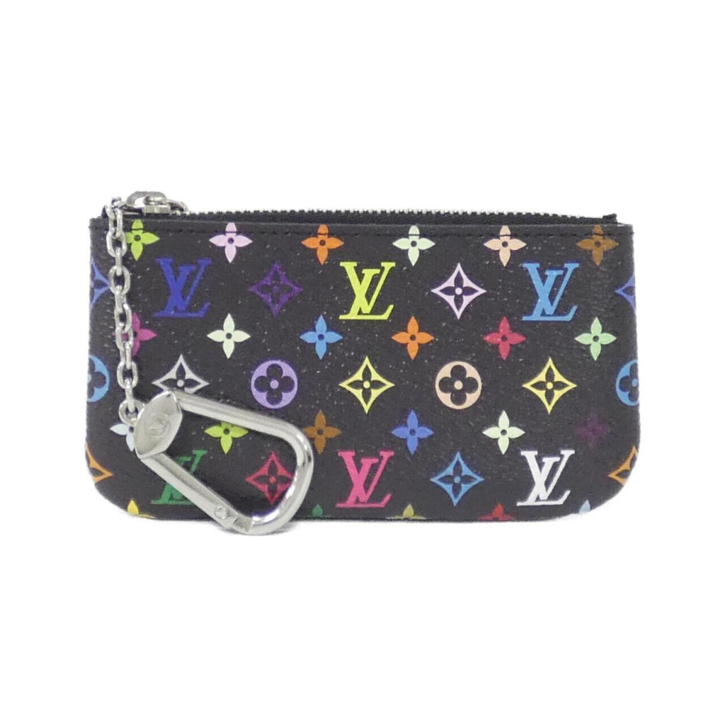 Louis Vuitton Black Coated Canvas Coin Purse/Coin Case