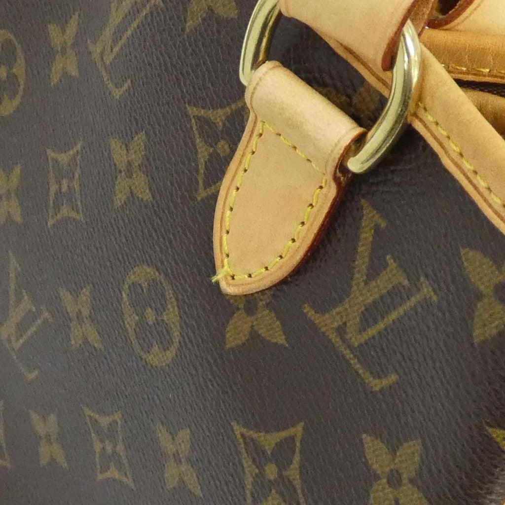 Louis Vuitton Brown Coated Canvas Handbag