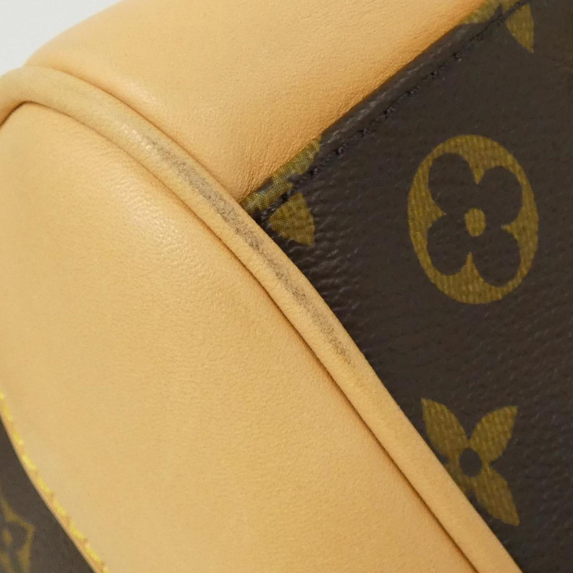 Louis Vuitton Marron Coated Canvas Shoulder Bag
