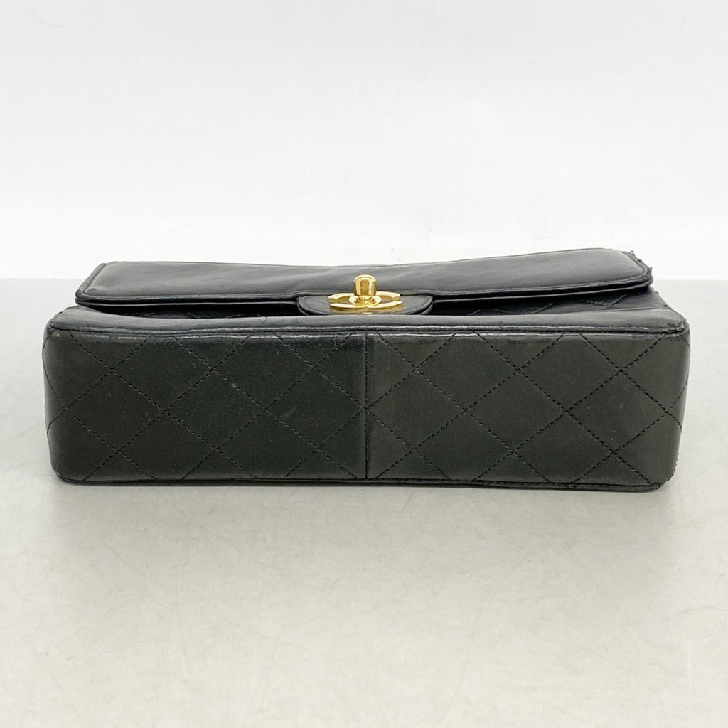 Chanel Black Leather Shoulder Bag