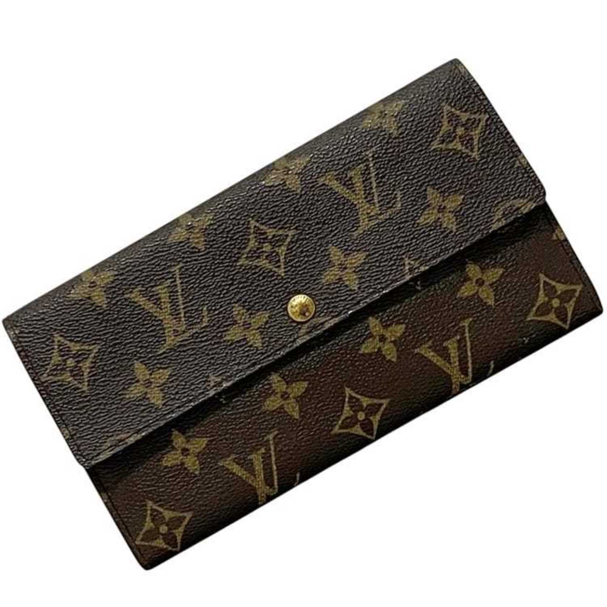 Louis Vuitton Monogram Brown Monogram Long Wallet