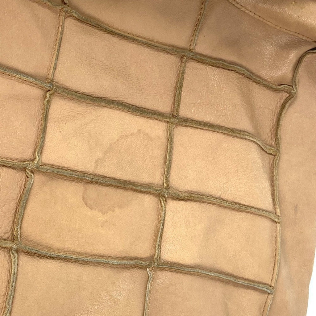 Chanel Beige Leather Shoulder Bag Tote Bag