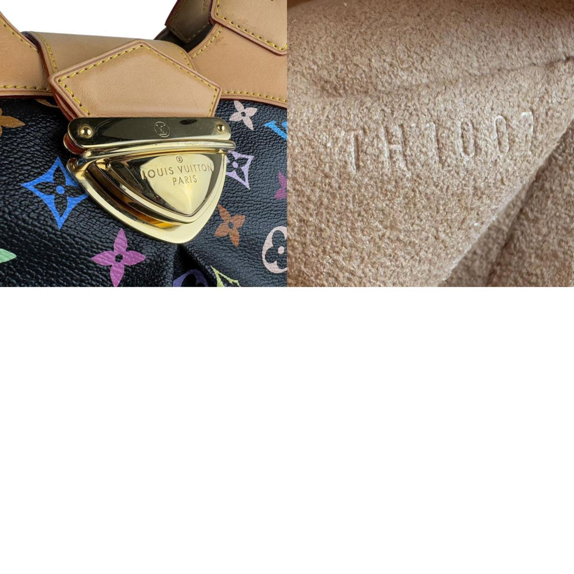 Louis Vuitton Multi-Color Noir Monogram Multicolore Handbag