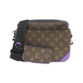 Louis Vuitton Marron Coated Canvas Pouch Shoulder Bag