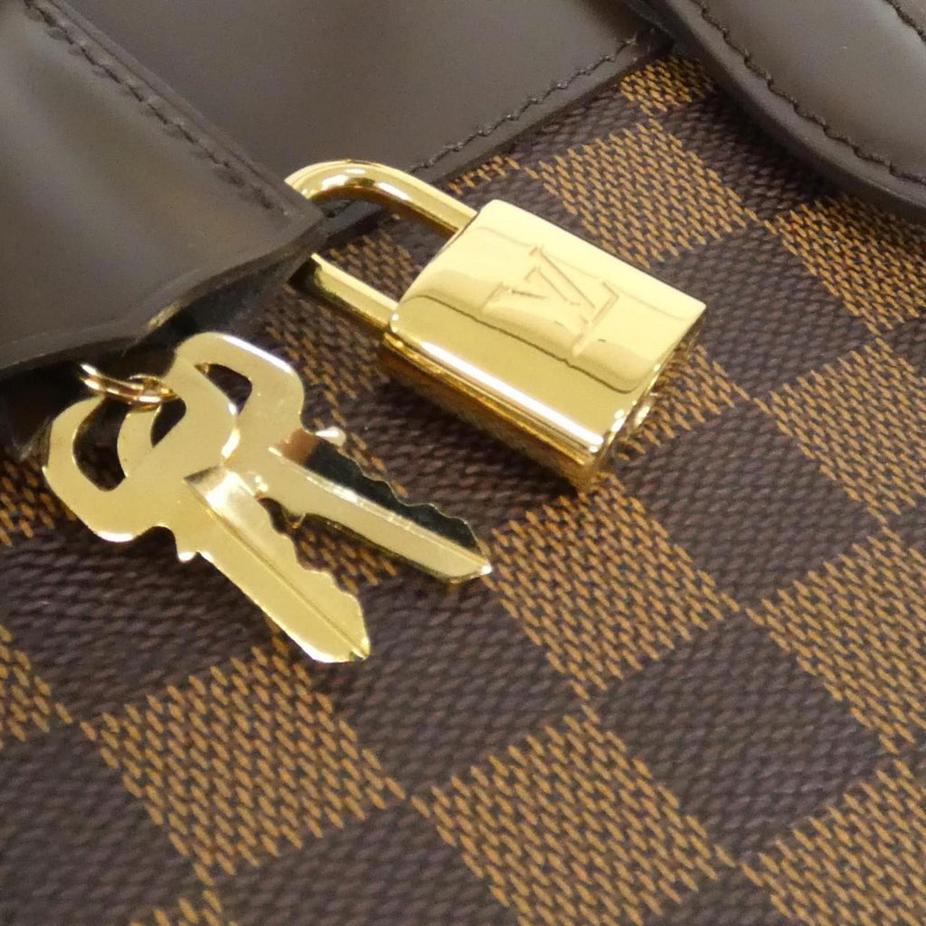 Louis Vuitton Brown Coated Canvas Shoulder Bag