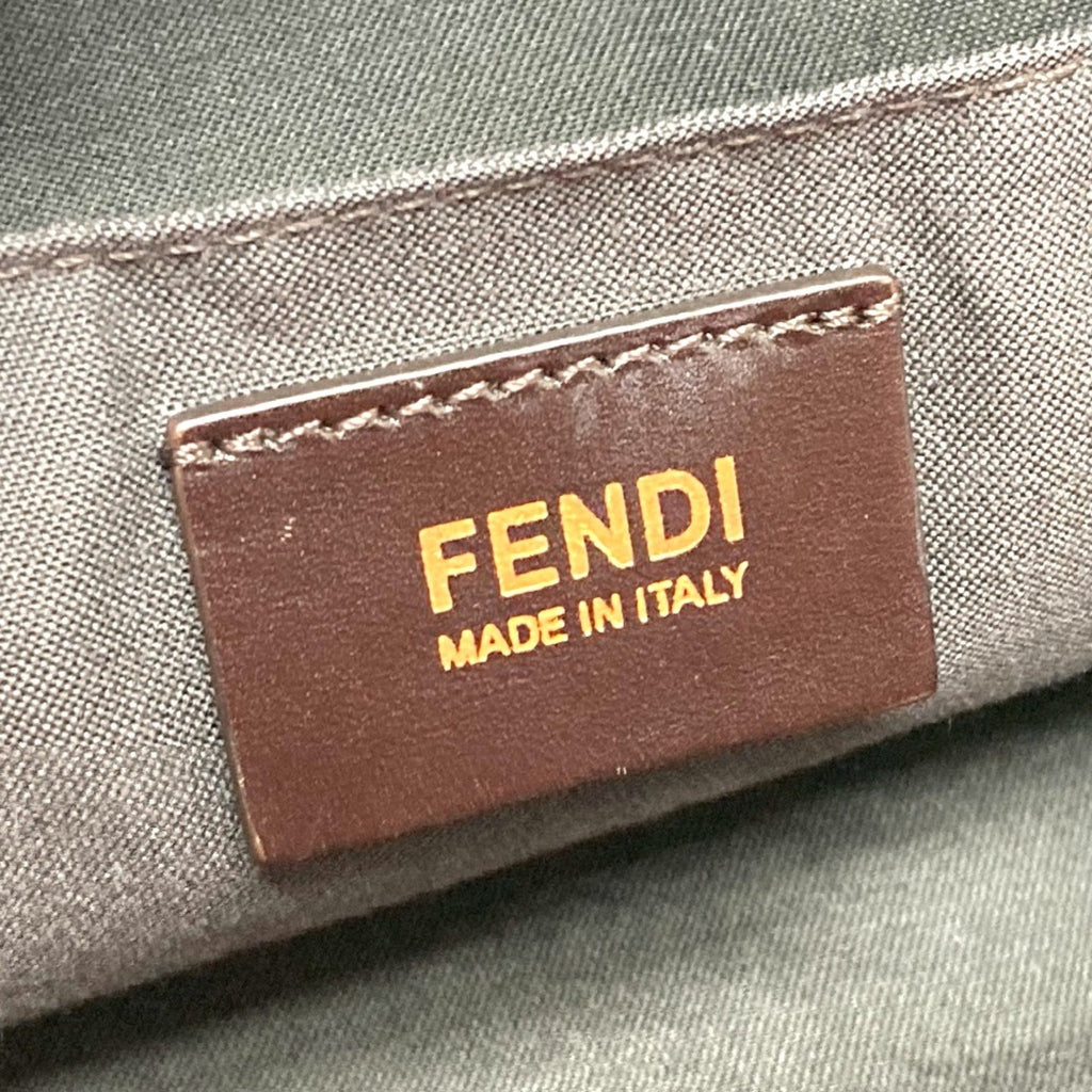 Fendi Brown Leather Handbag