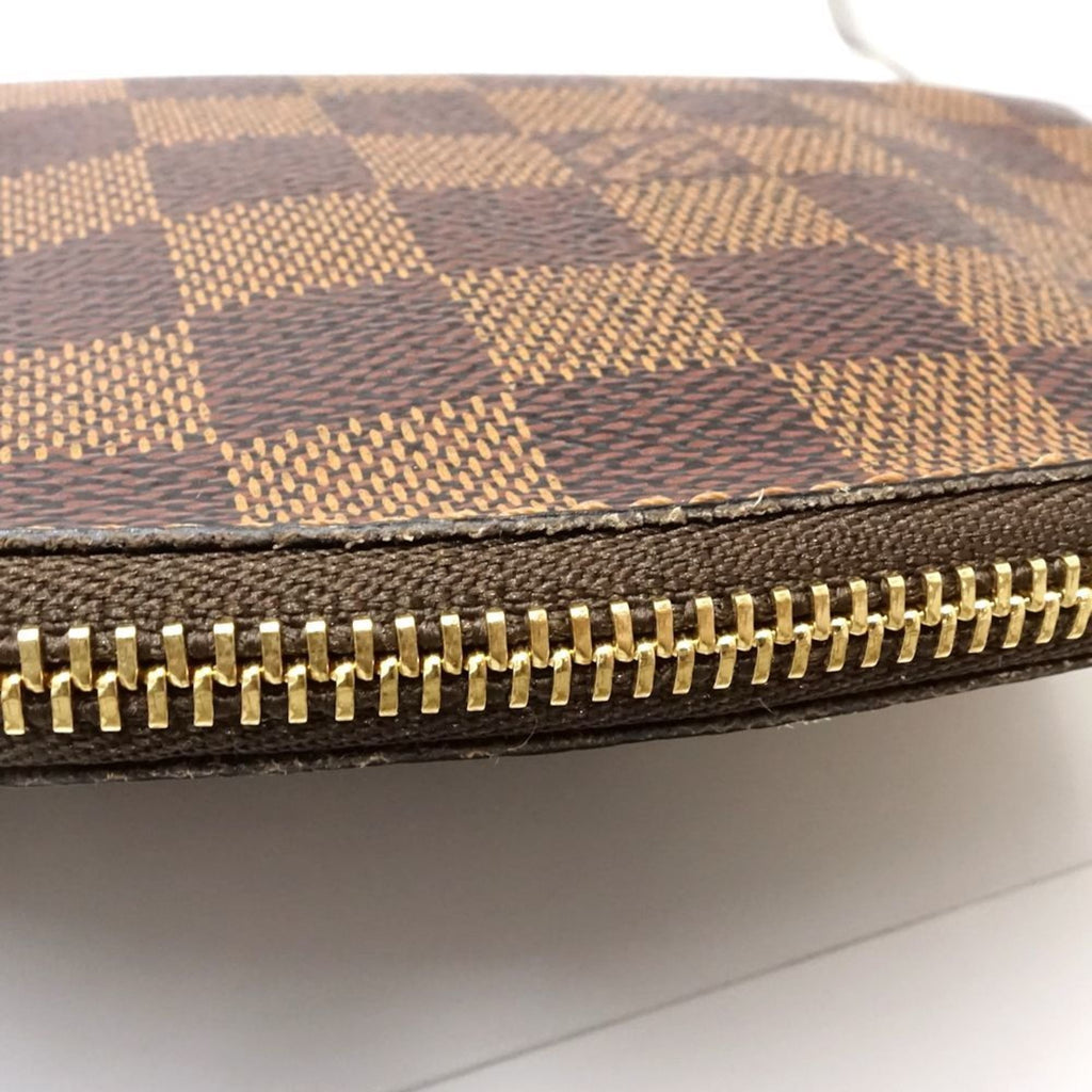 Louis Vuitton Brown Ebene Canvas Pouch
