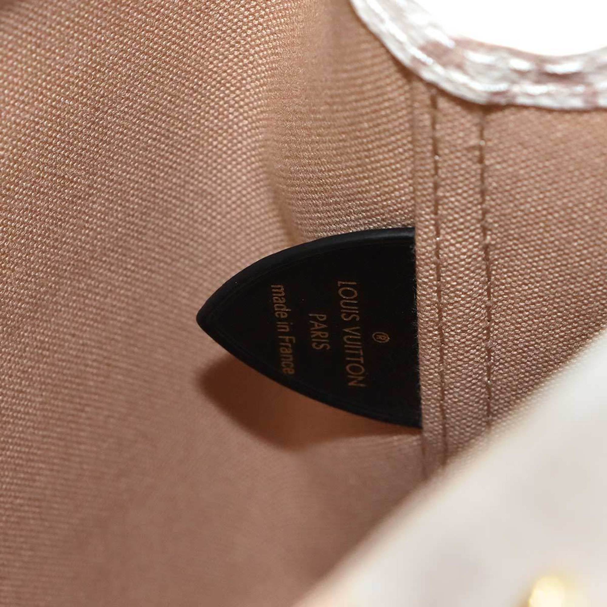 Louis Vuitton Dune Canvas Leather Handbag Shoulder Bag