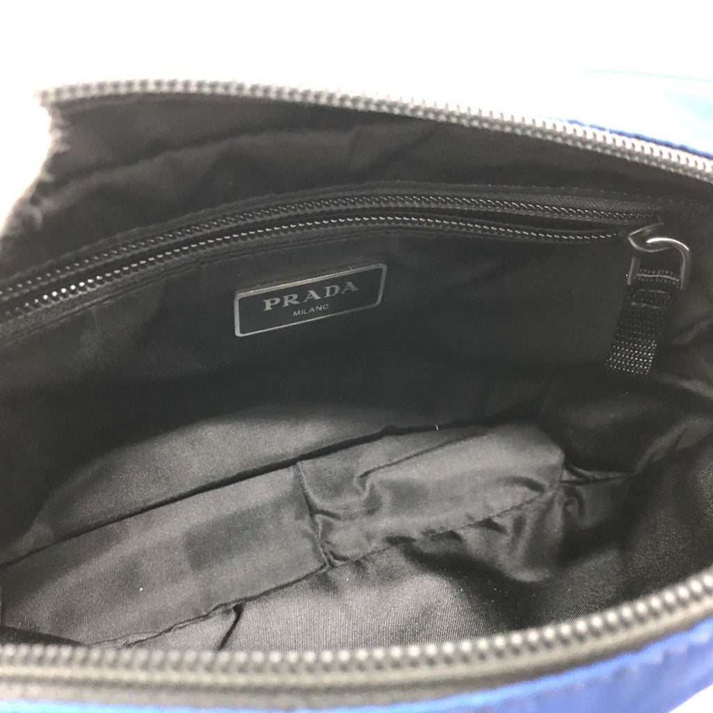 Prada Blue Nylon Fanny Pack