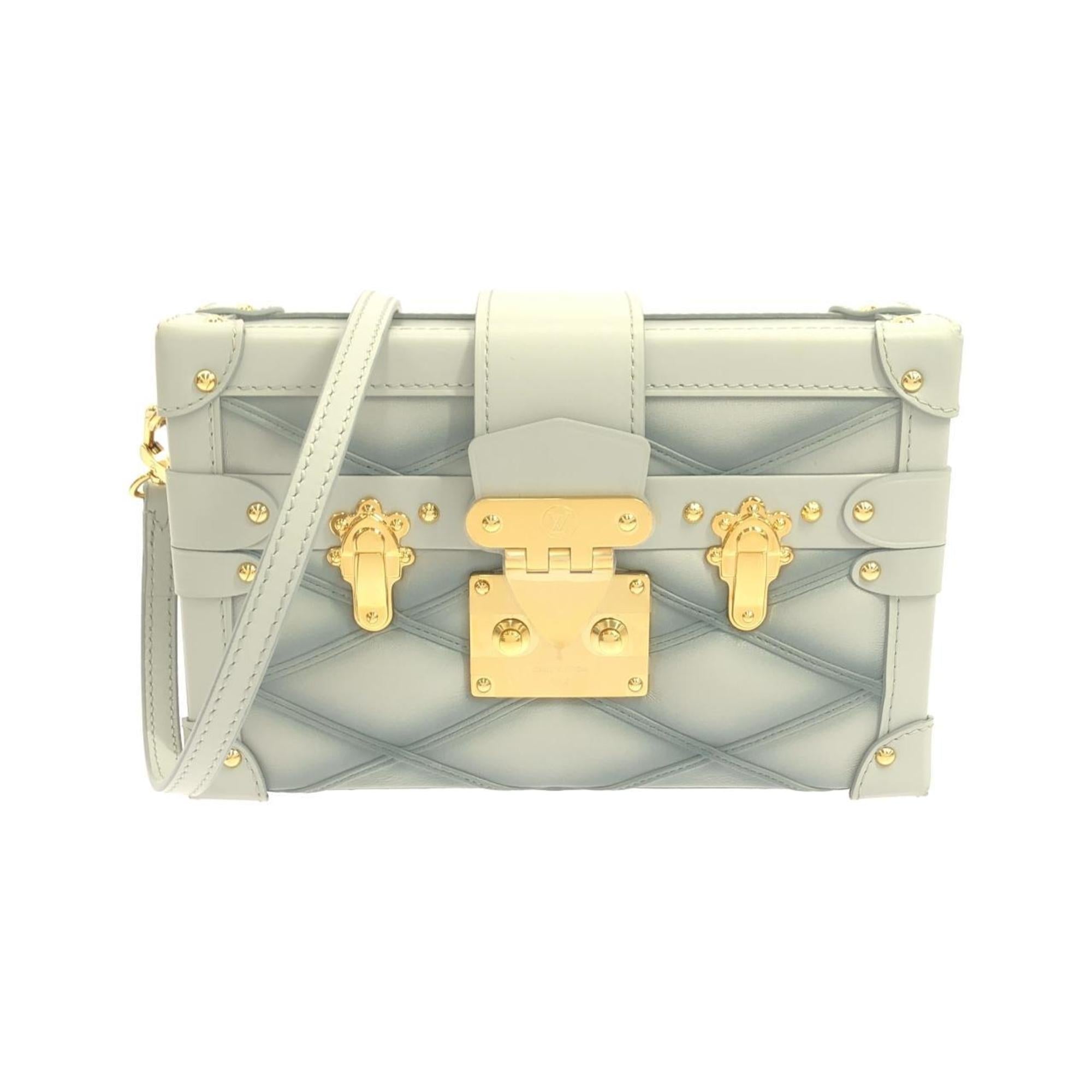 Louis Vuitton Gold Leather Shoulder Bag