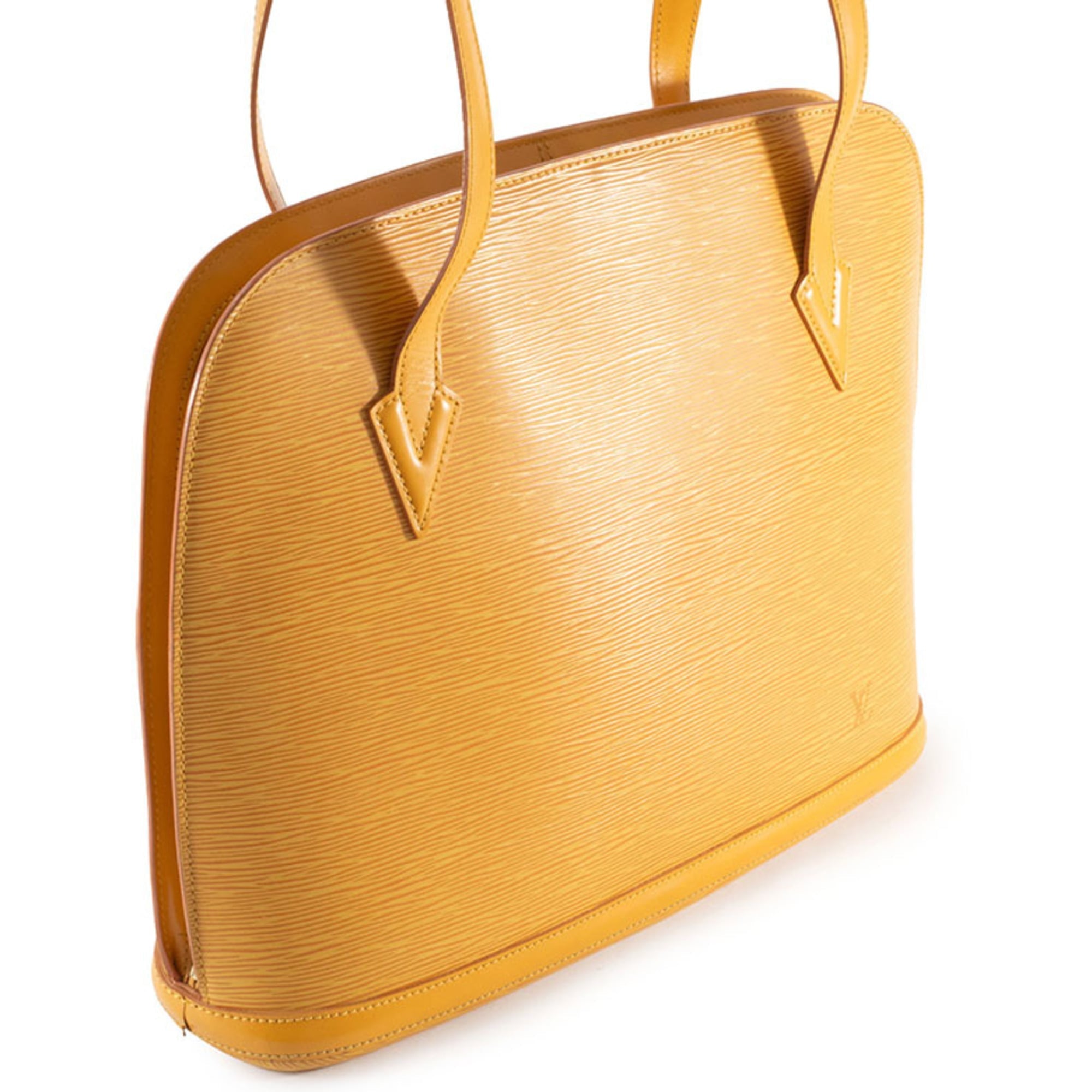 Louis Vuitton Yellow Epi Leather Shoulder Bag