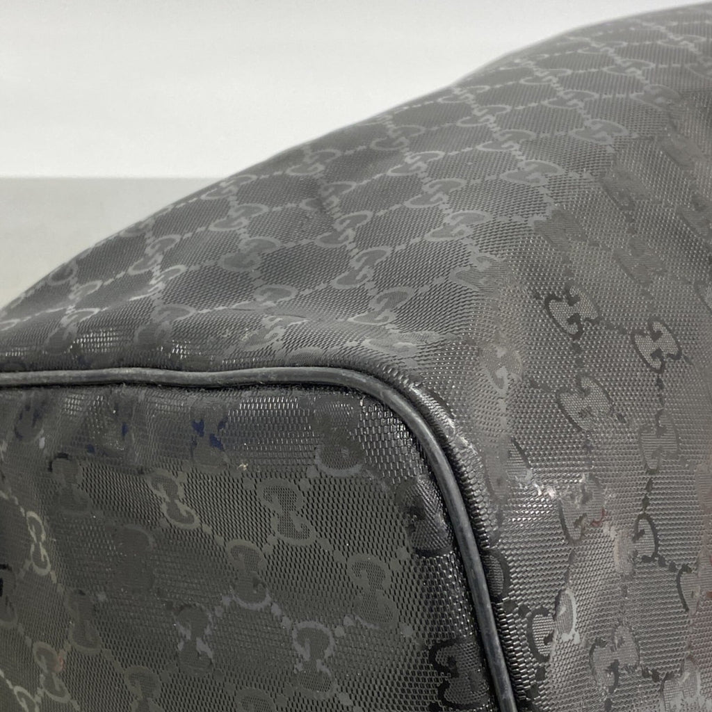 Gucci Black Pvc Handbag (Pre-Owned)