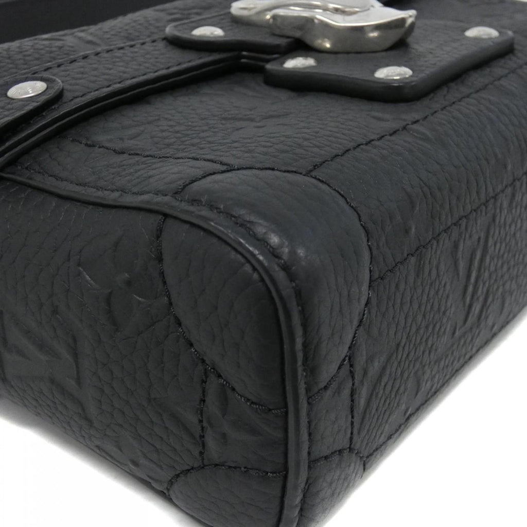 Louis Vuitton Black Leather Handbag