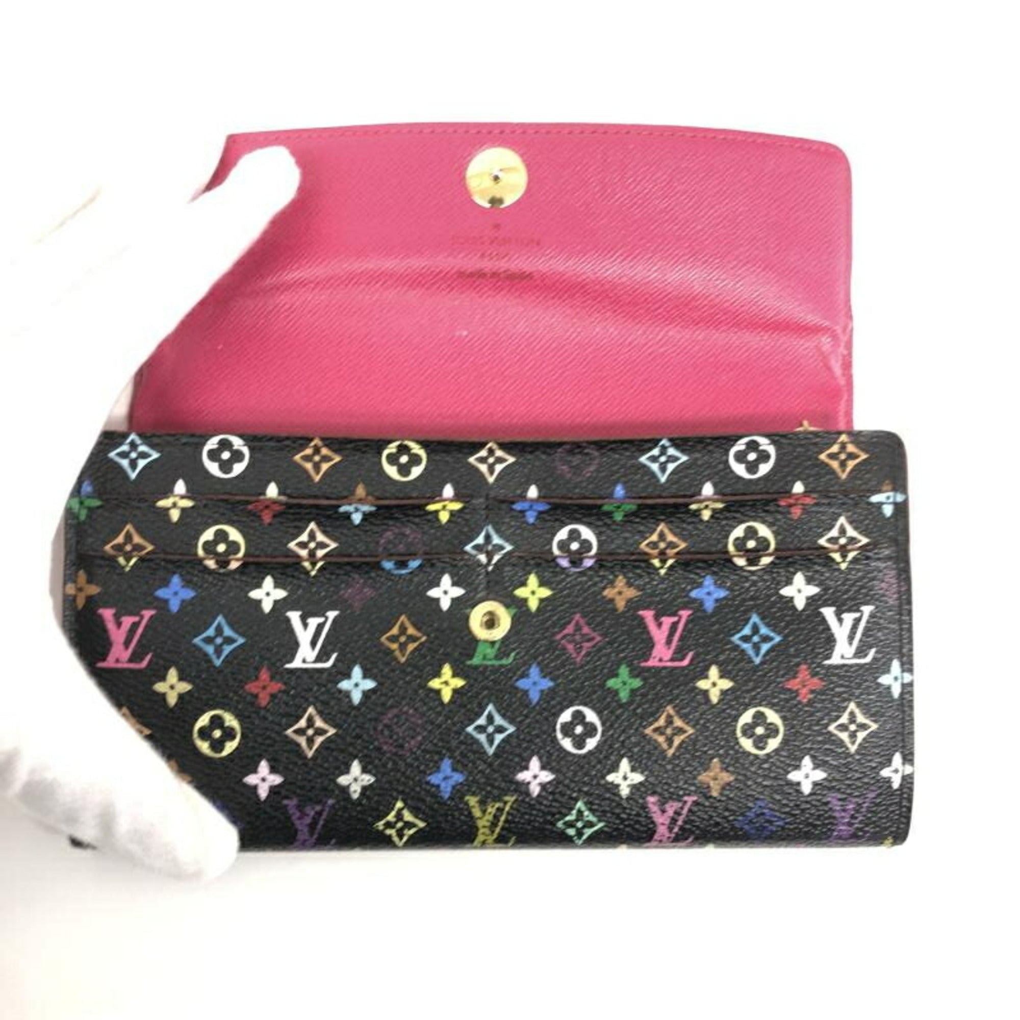 Louis Vuitton Monogram Multicolore Multi-Color Monogram Multicolore Long Wallet