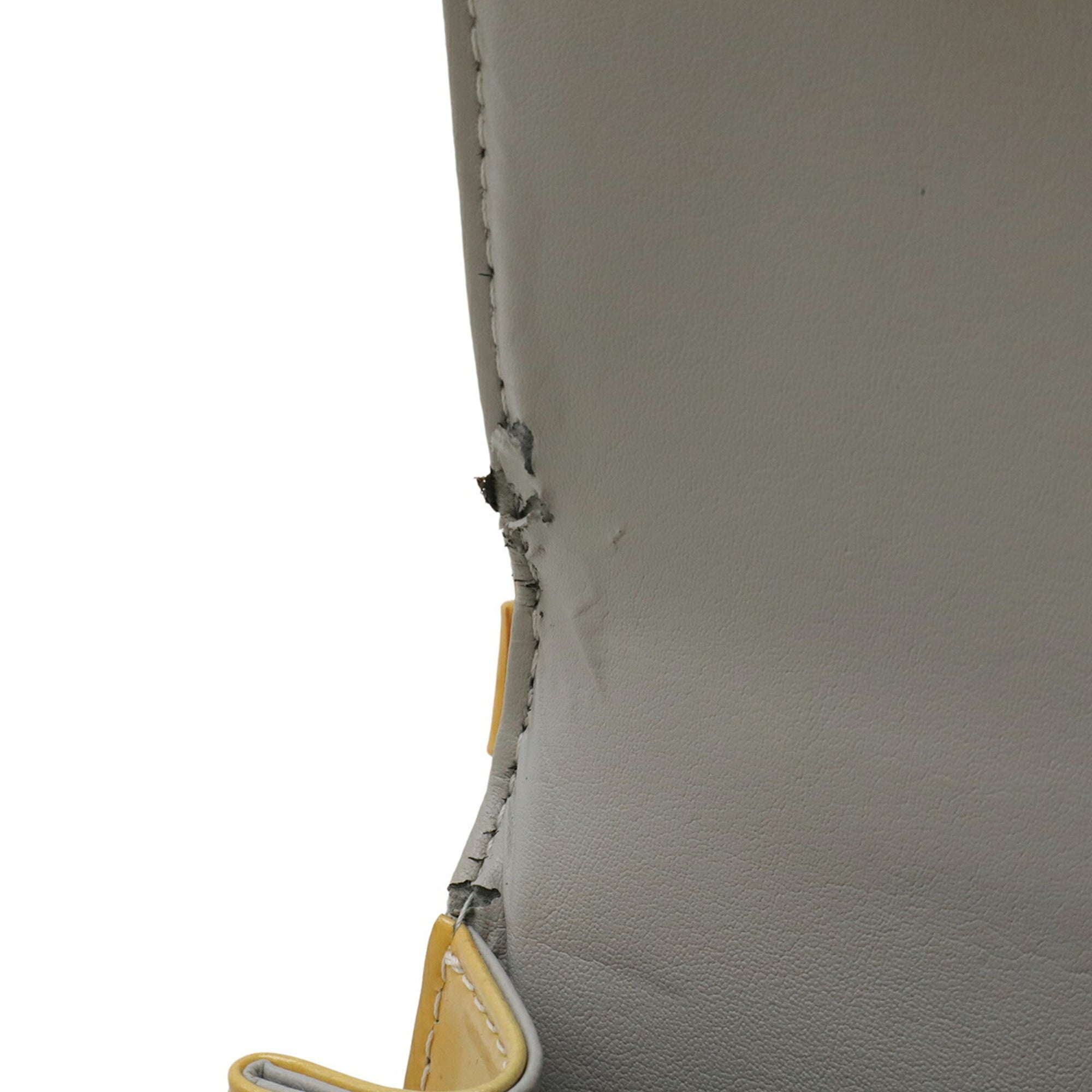 Louis Vuitton Galle Lime Yellow Monogram Vernis Handbag