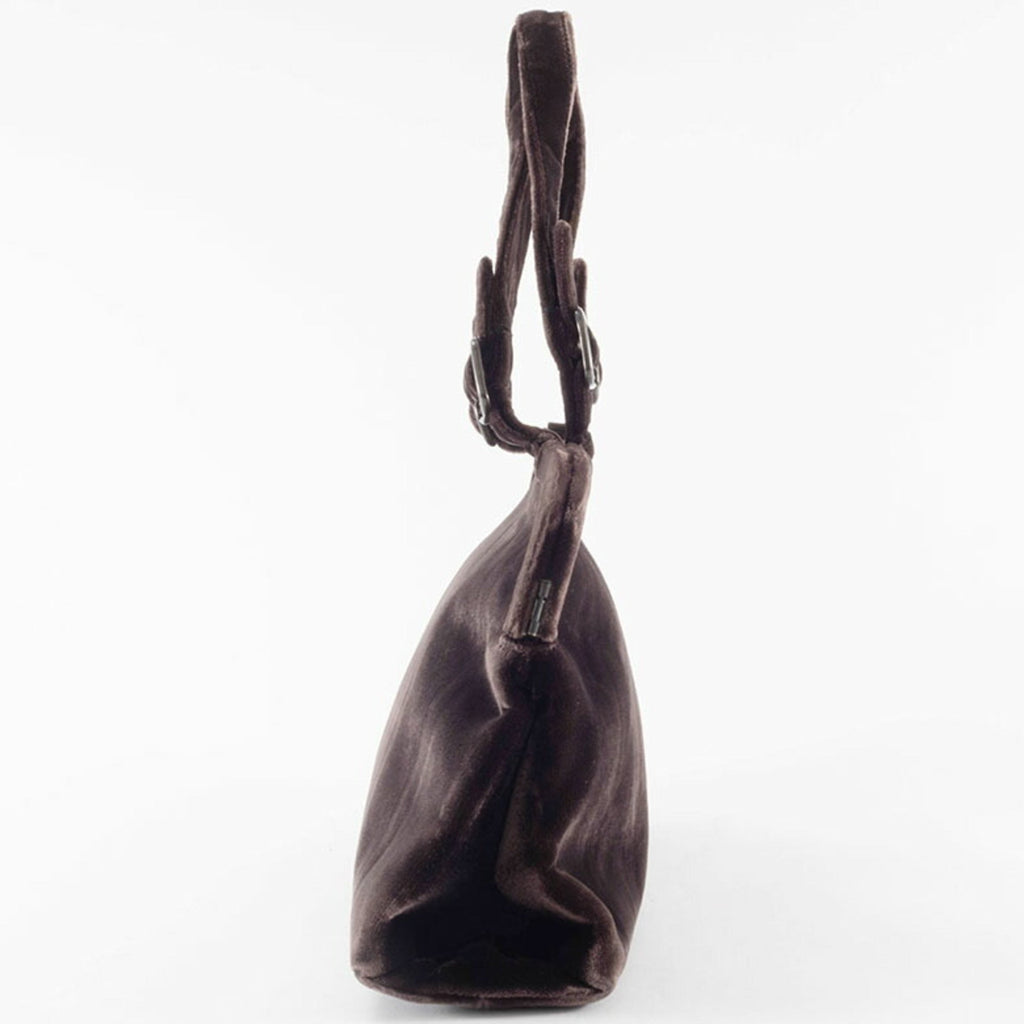 Prada Dark Brown Leather Handbag