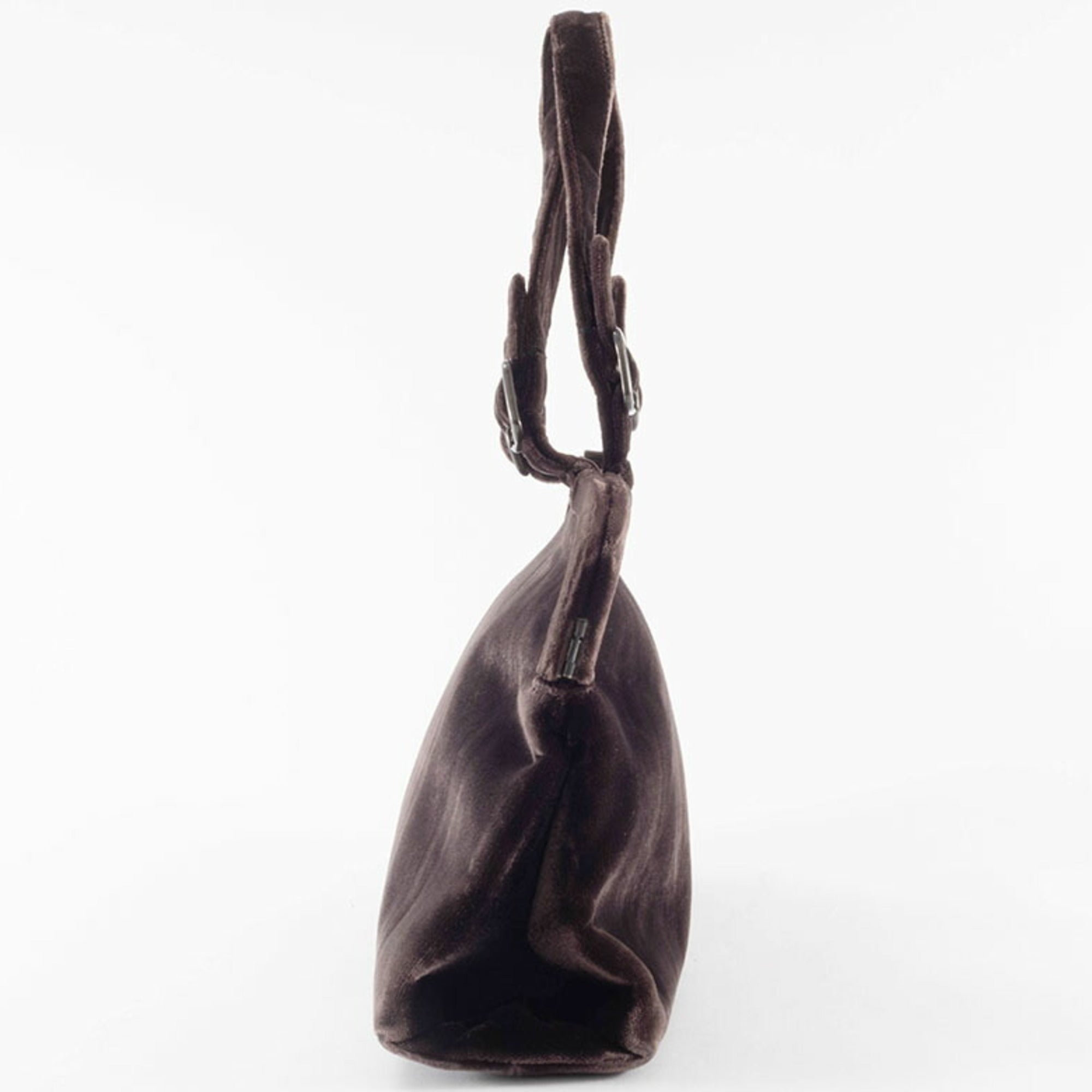Prada Dark Brown Leather Handbag