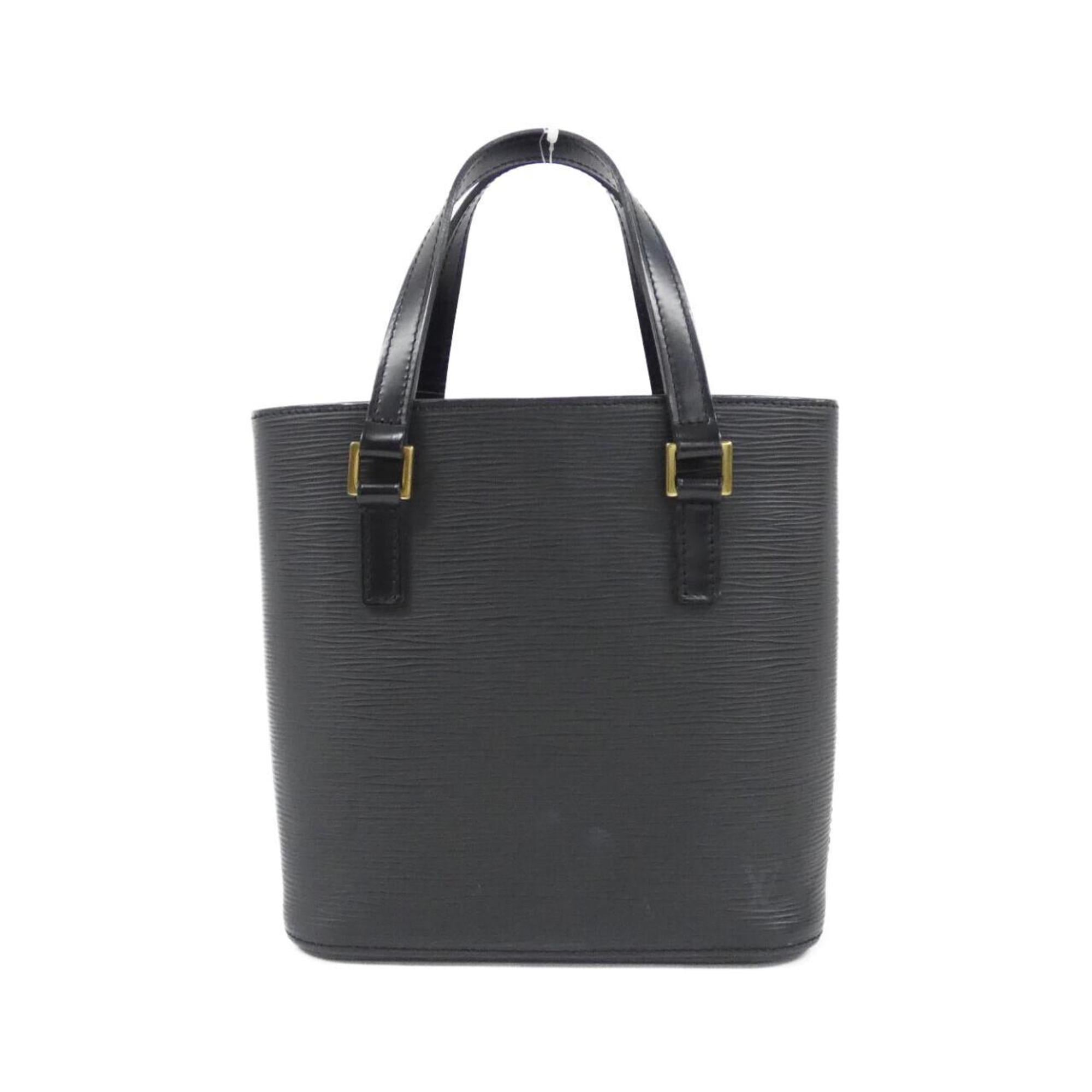 Louis Vuitton Black Leather Handbag