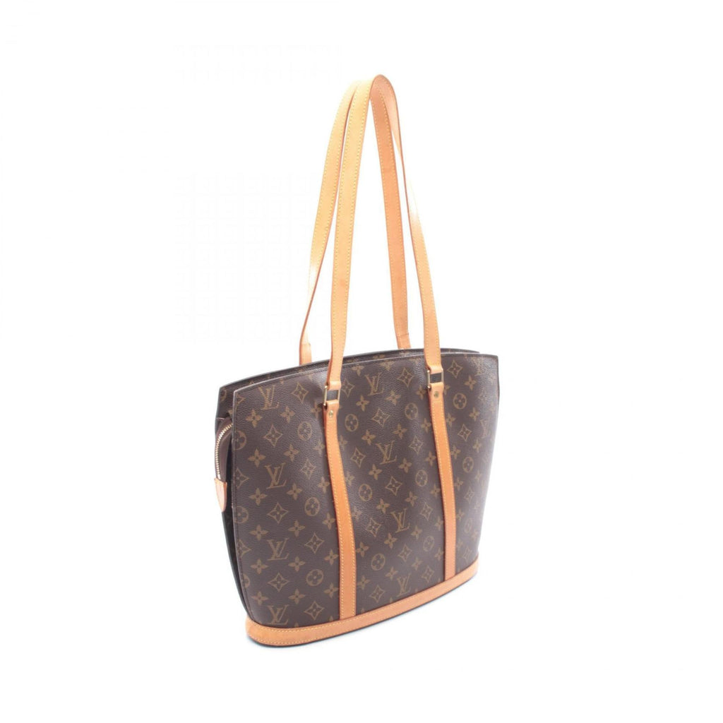 Louis Vuitton Brown Monogram Coated Canvas Leather Handbag Shoulder Bag