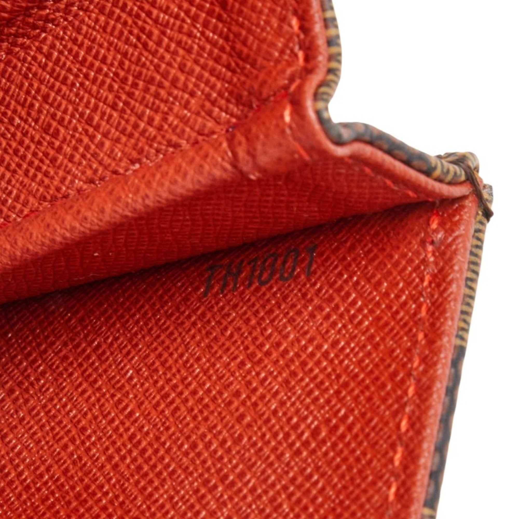 Louis Vuitton Brown Pvc Leather Shoulder Bag