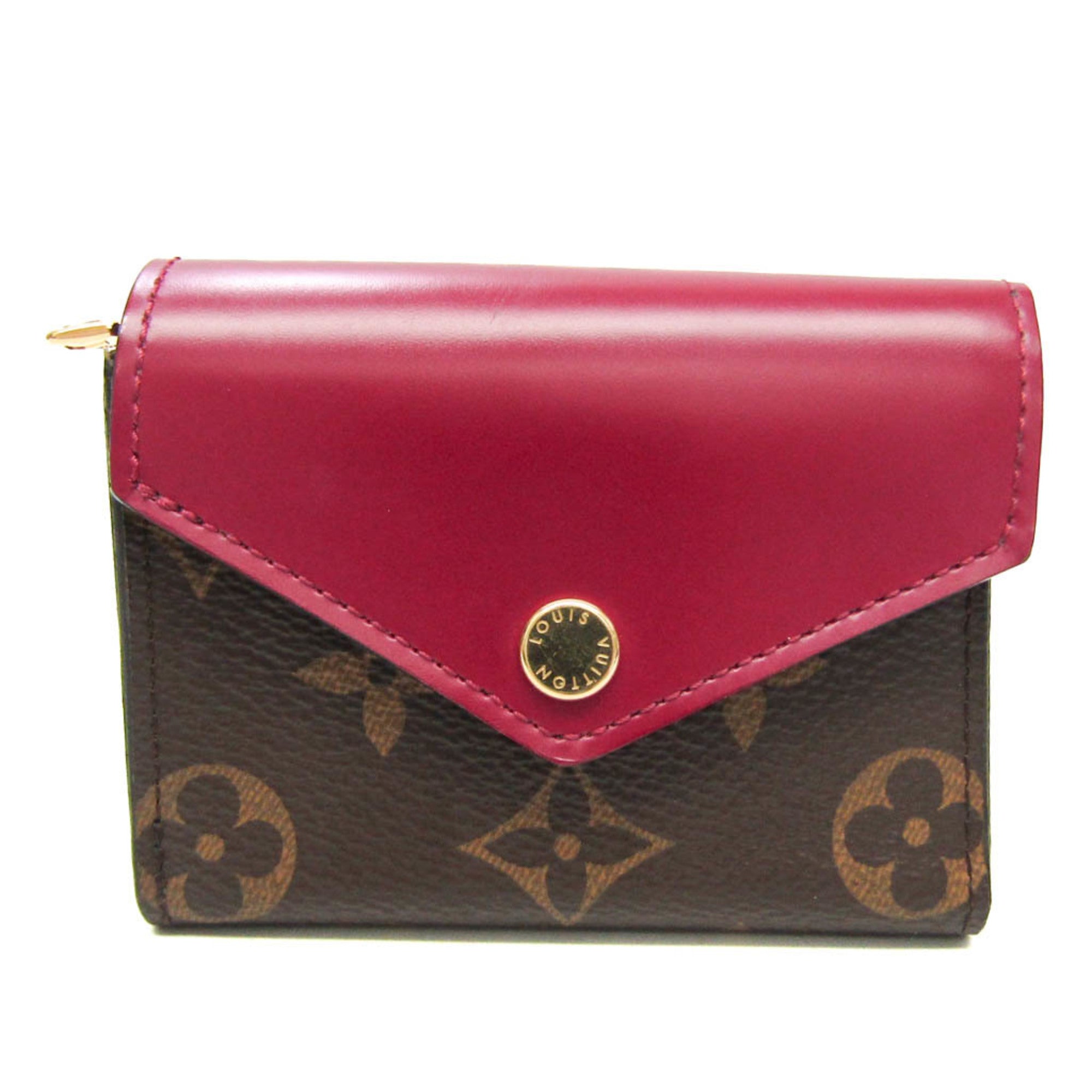 Louis Vuitton Monogram Fuchsia Monogram Monogram Wallet (Tri-Fold)