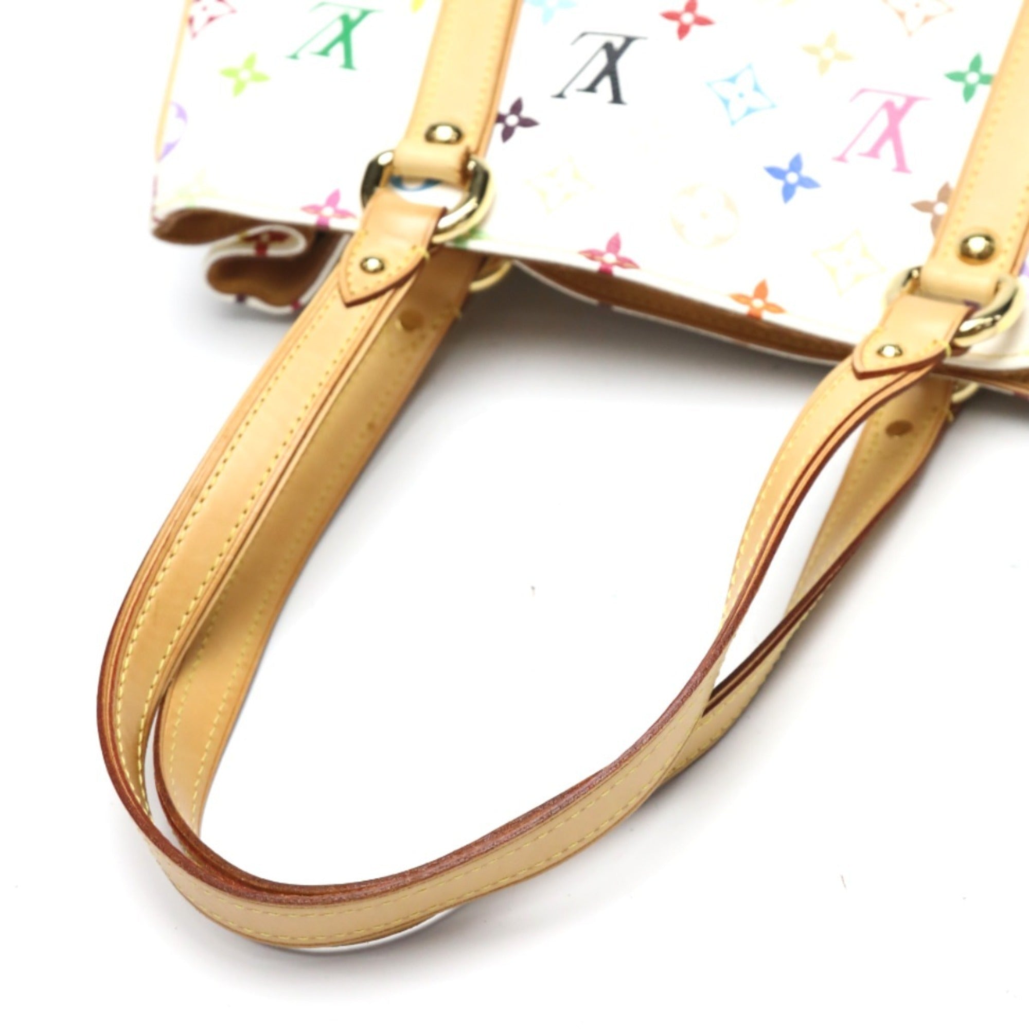 Louis Vuitton Blanc Multi-Color Monogram Multicolore Handbag