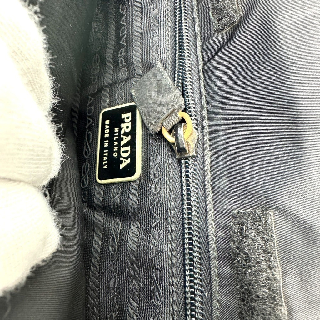 Prada Black Nylon Handbag Tote Bag