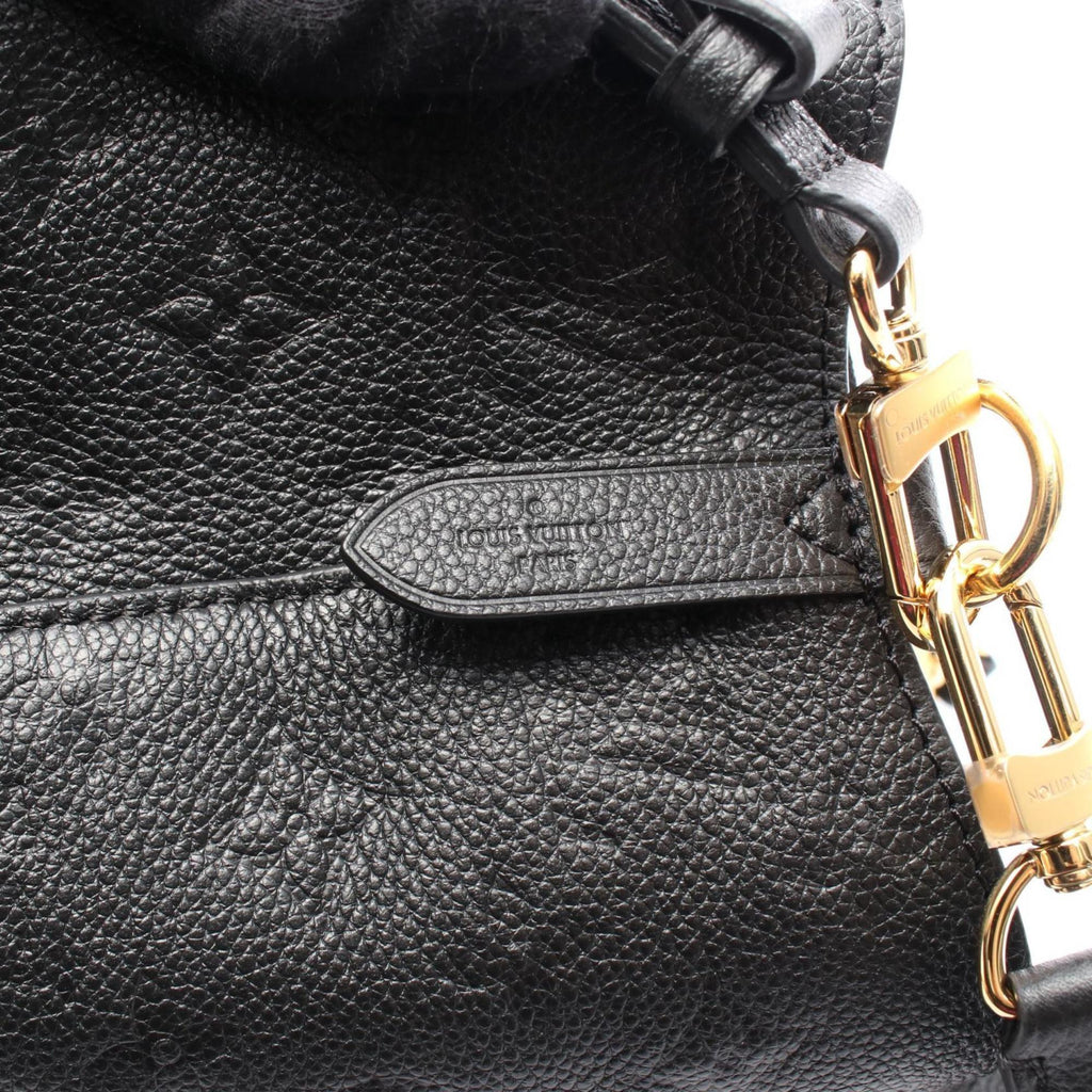 Louis Vuitton Black Monogram Monogram Empreinte Handbag