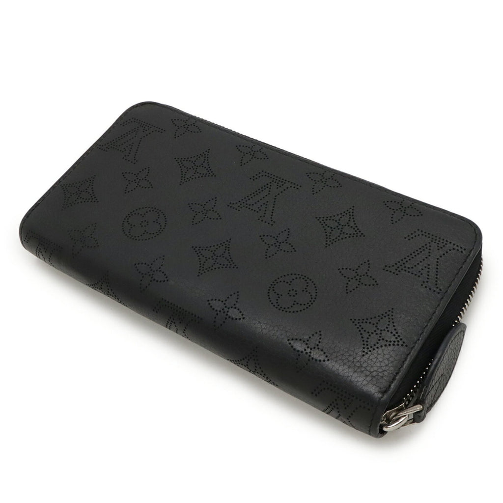 Louis Vuitton Black Noir Leather Coin Purse/Coin Case