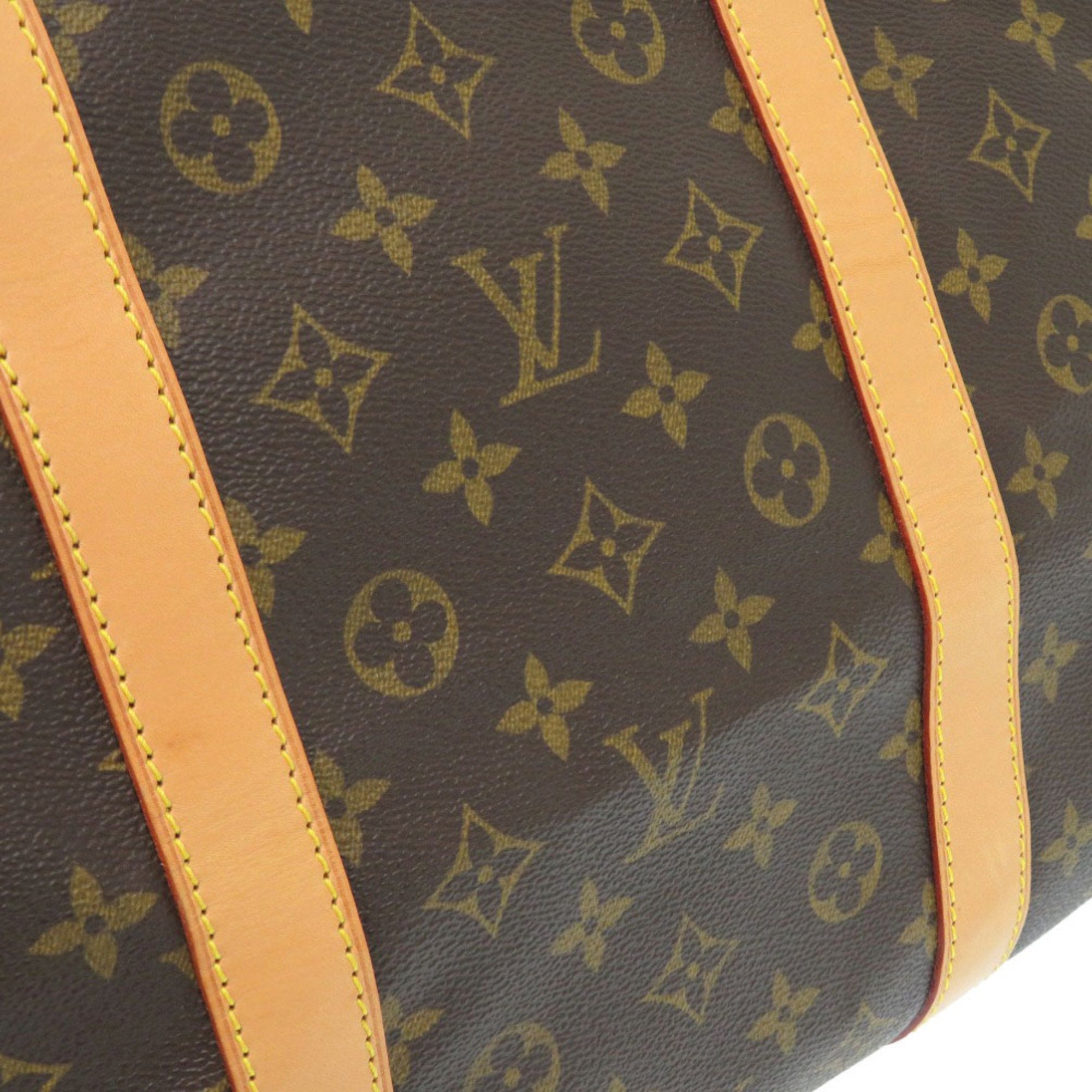 Louis Vuitton Brown Monogram Canvas Boston Bag