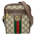 Gucci Ophidia Beige Gg Supreme Messenger Bag Shoulder Bag (Pre-Owned)