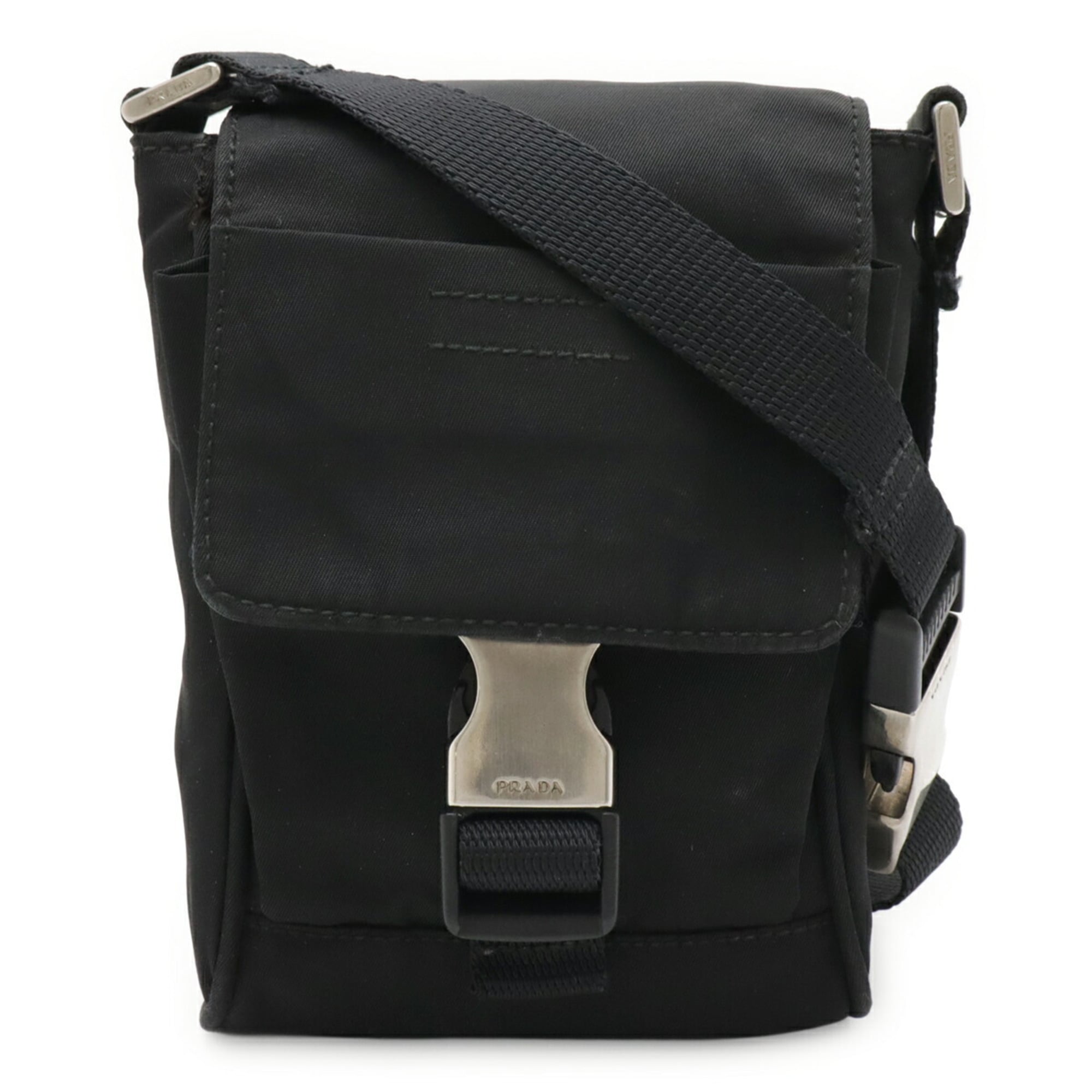 Prada Nero Pochette Pouch Shoulder Bag Sling Bag