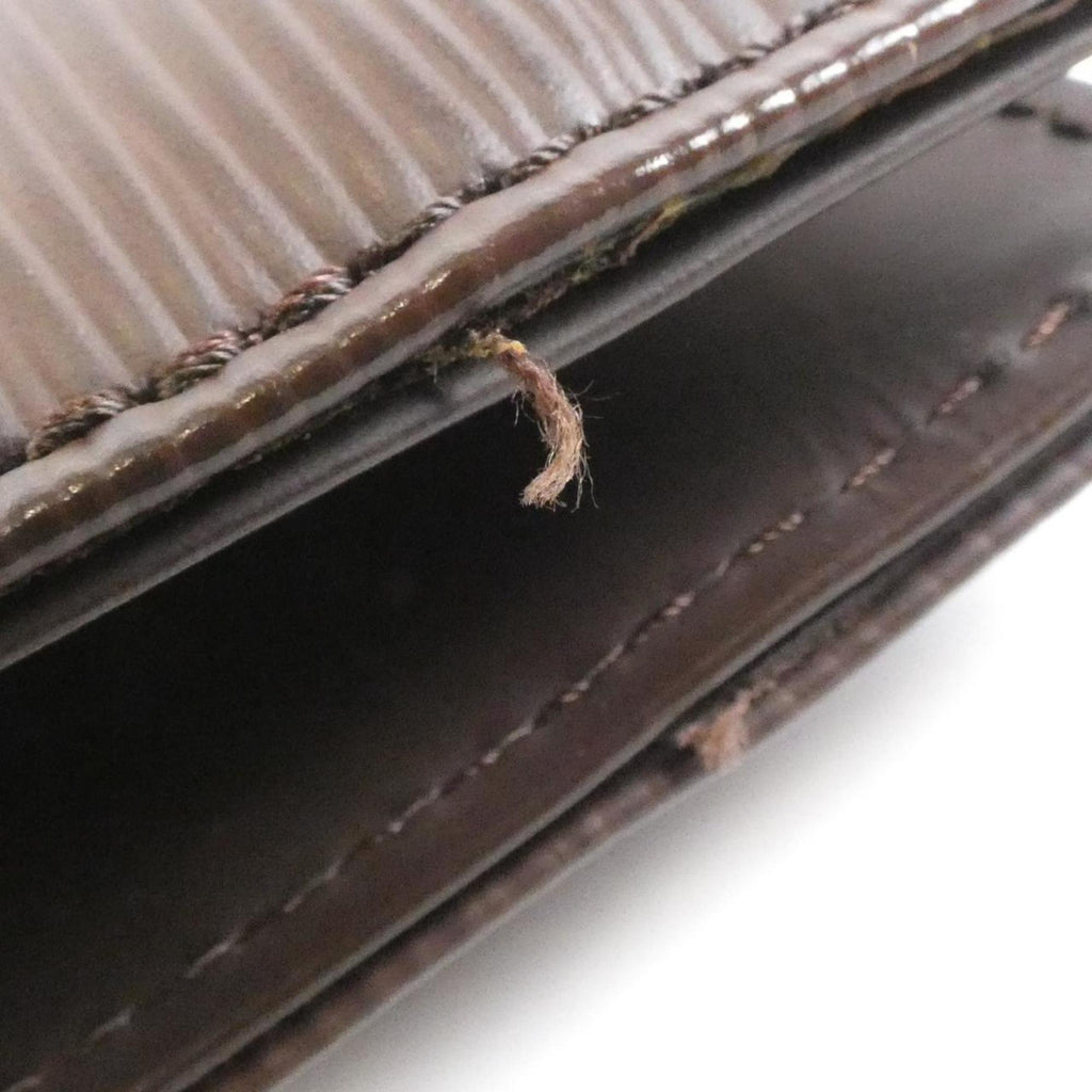 Louis Vuitton Mocha Leather Handbag