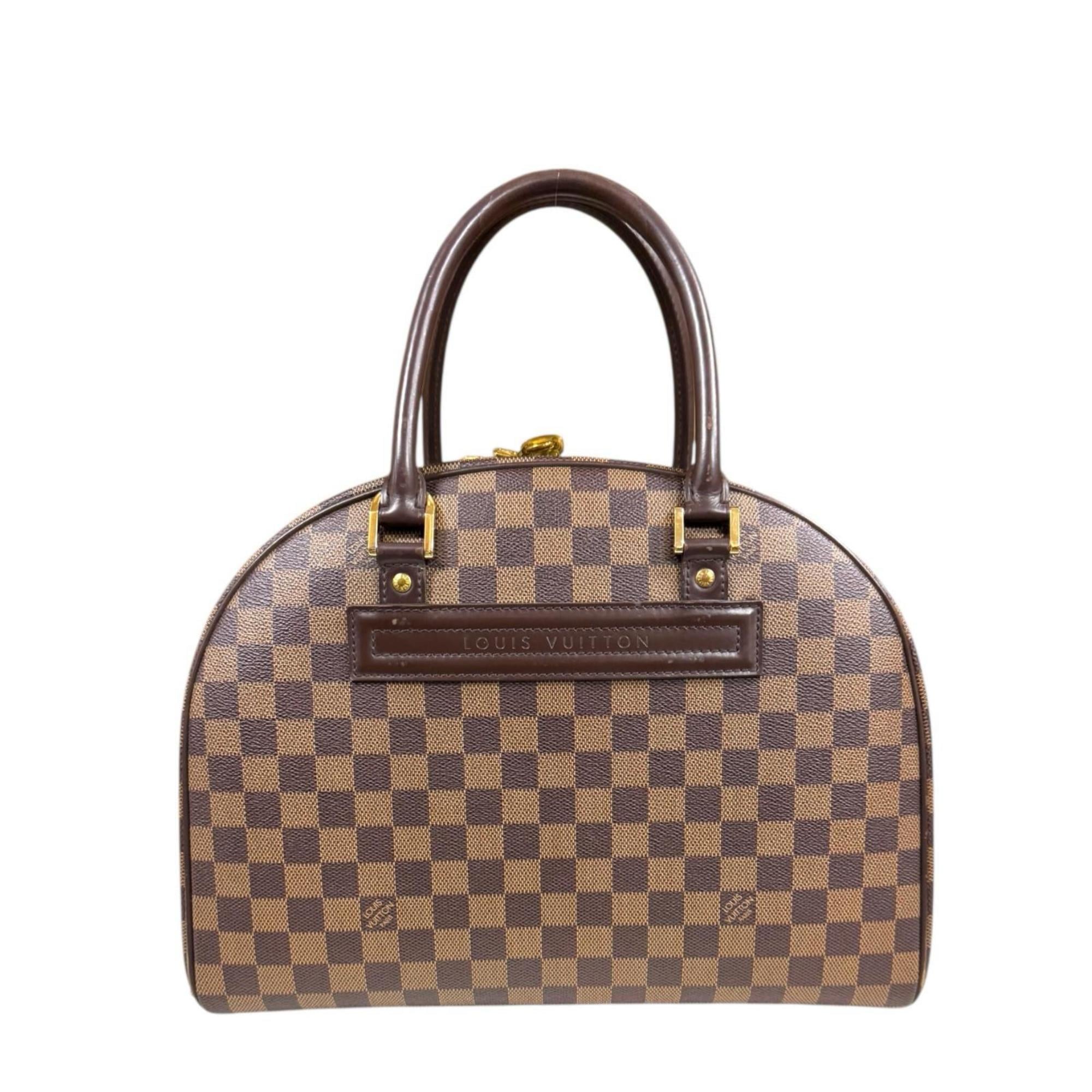 Louis Vuitton Brown Damier Canvas Handbag