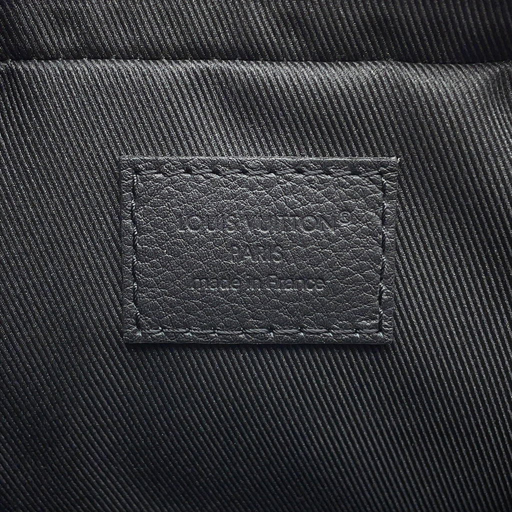 Louis Vuitton Black Noir Monogram Shadow Shoulder Bag