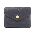 Louis Vuitton Black Leather Wallet (Tri-Fold)