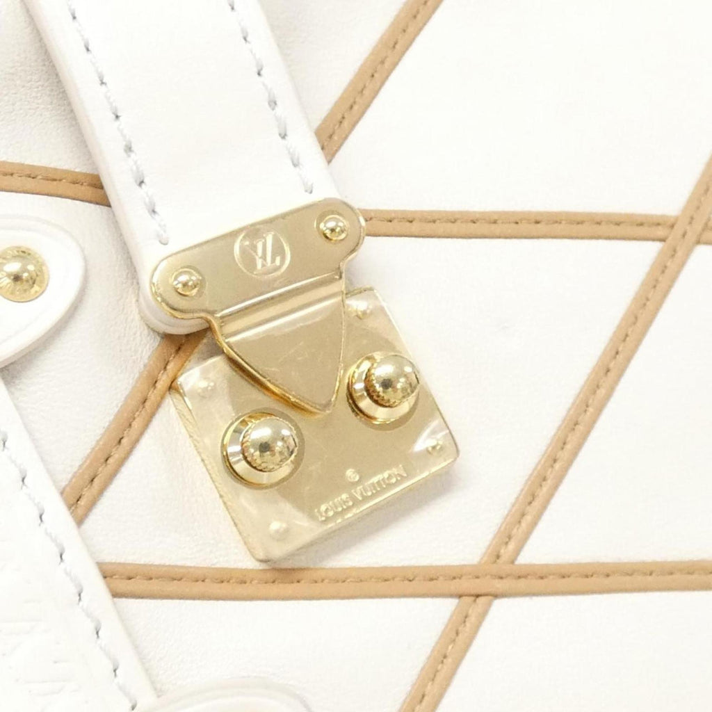 Louis Vuitton White Leather Shoulder Bag