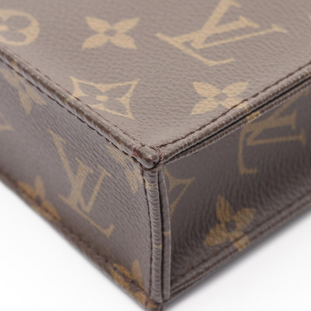 Louis Vuitton Brown Monogram Coated Canvas Handbag