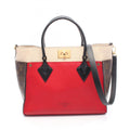 Louis Vuitton Brown Monogram Multi-Color Red Color Rouge Monogram Coated Canvas Handbag