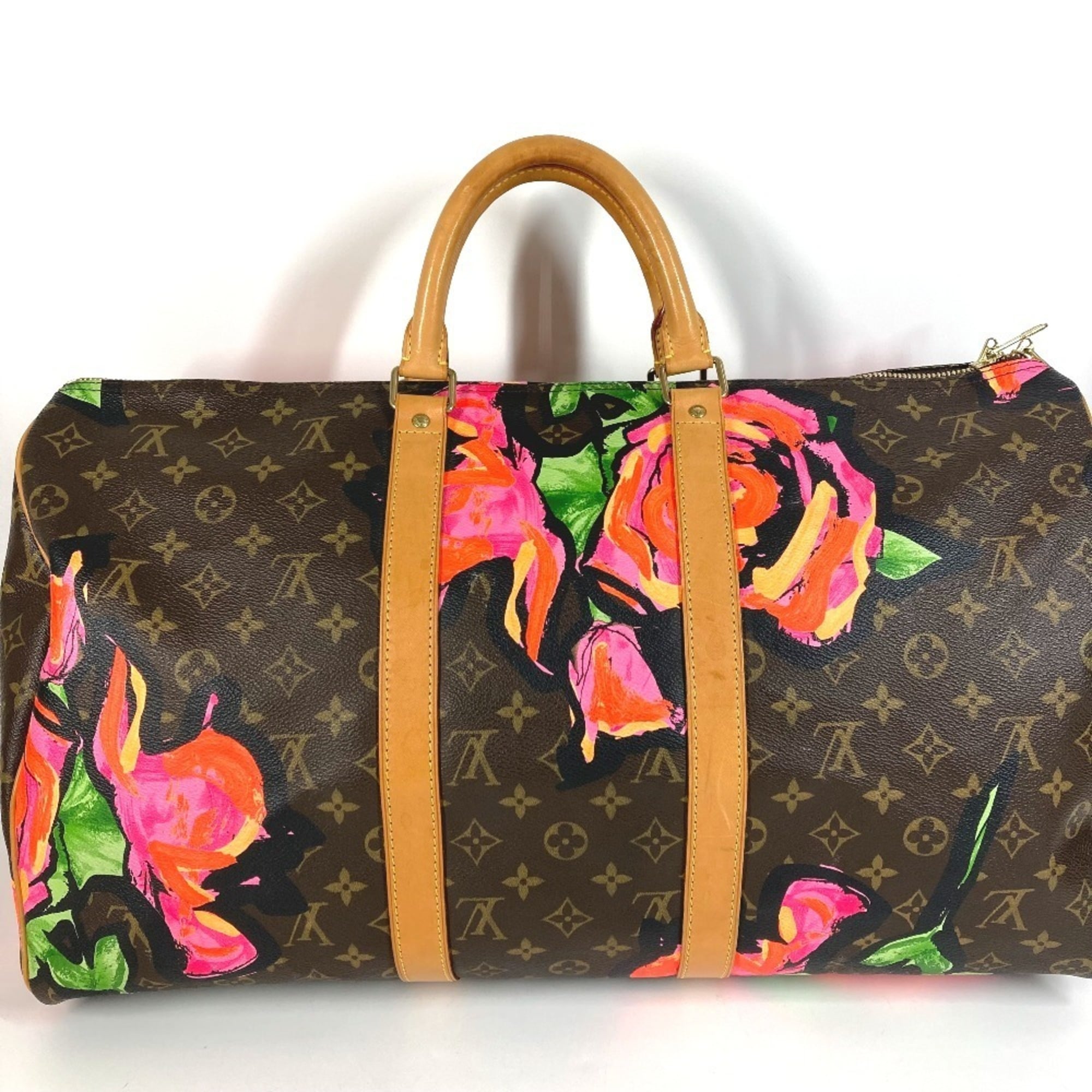 Louis Vuitton Monogram Rose Brown Monogram Rose Pink Monogram Boston Bag
