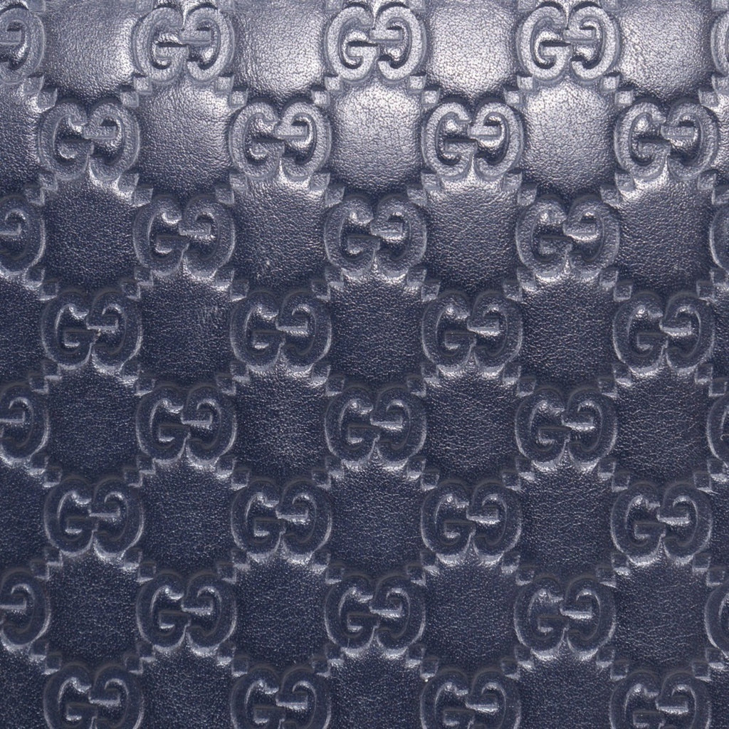 Gucci Black Leather Long Wallet (Bi-Fold) (Pre-Owned)