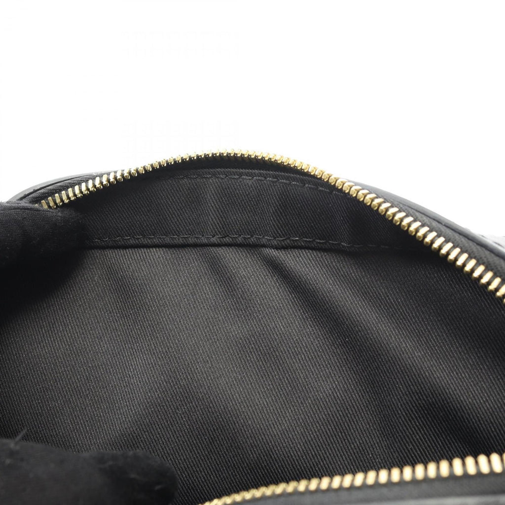 Louis Vuitton Black Brown Noir Coated Canvas Leather Shoulder Bag