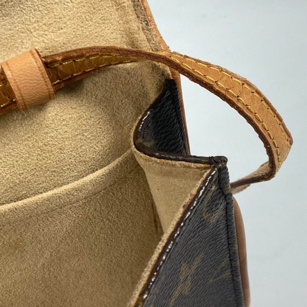 Louis Vuitton Brown Monogram Monogram Clutch Bag Pochette Shoulder Bag